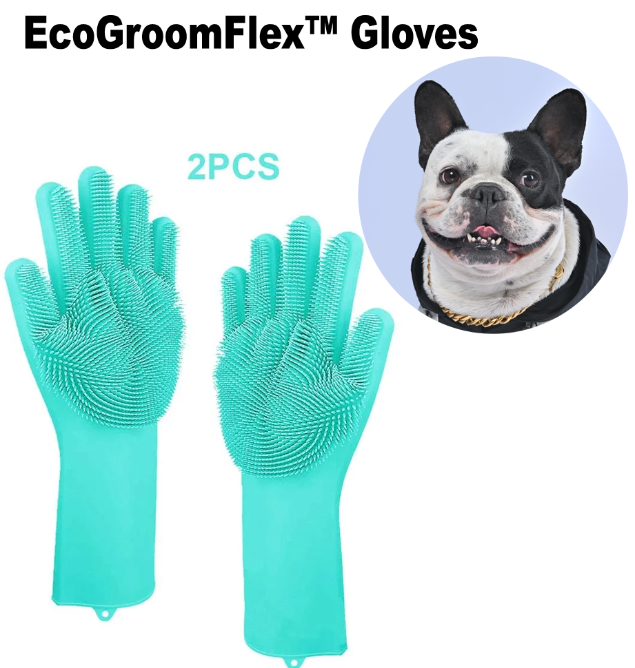 EcoGroomFlex™ Gloves for French Bulldog Owners and Fans-fadou