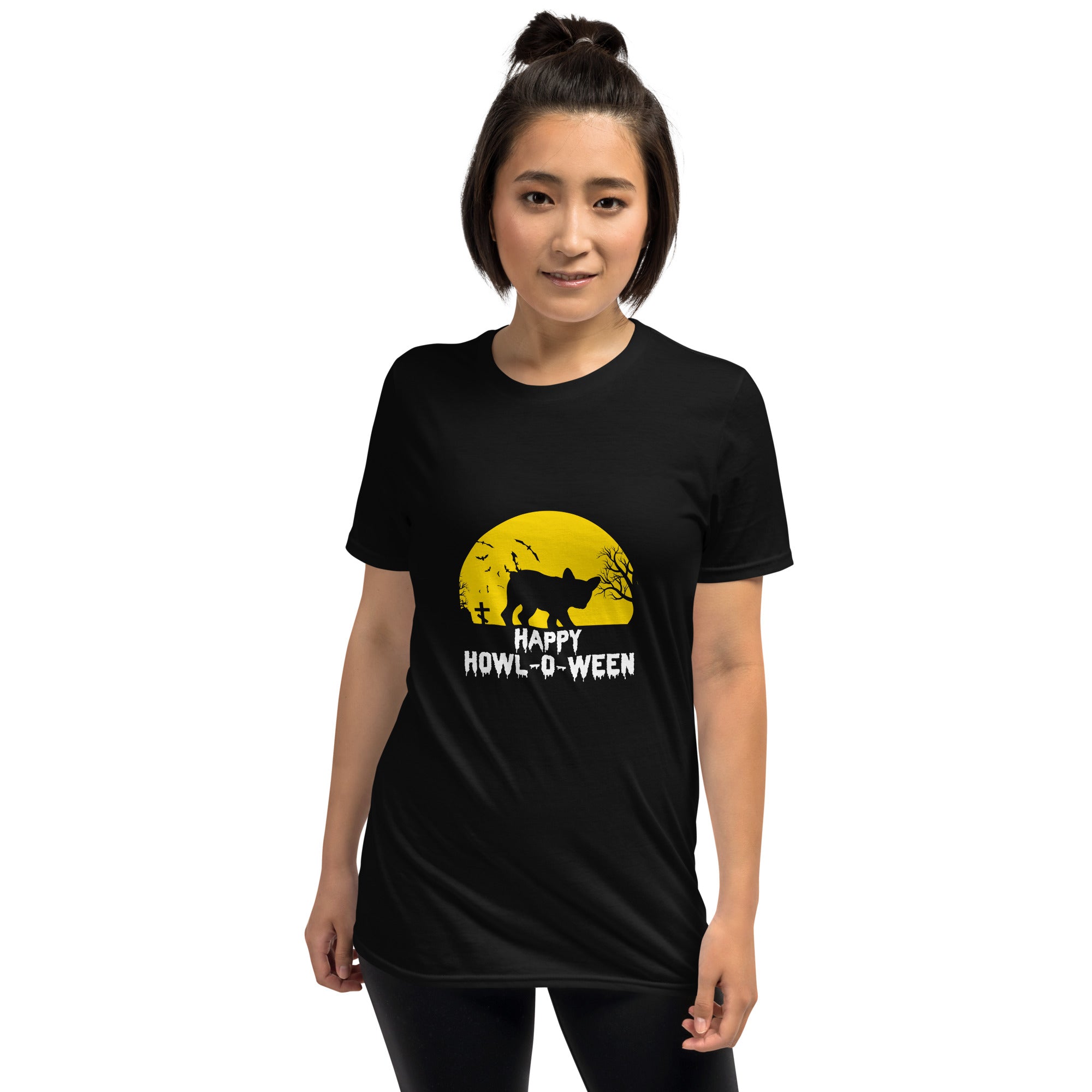 Frenchie Halloween Graphic Tee for Frenchie Enthusiasts-fadou