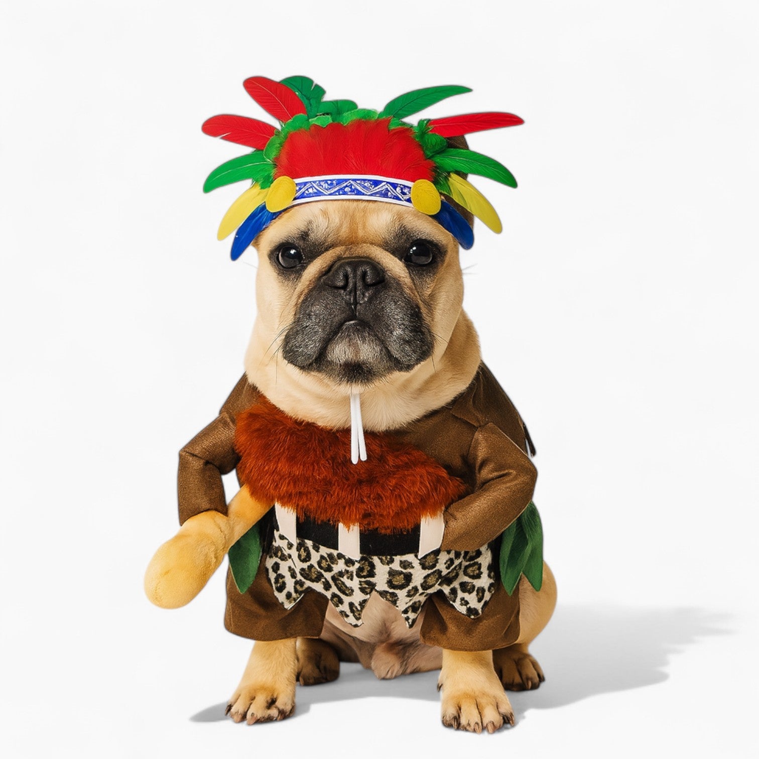 French Bulldog Funny Dog Costume for Outdoor Adventures-fadou