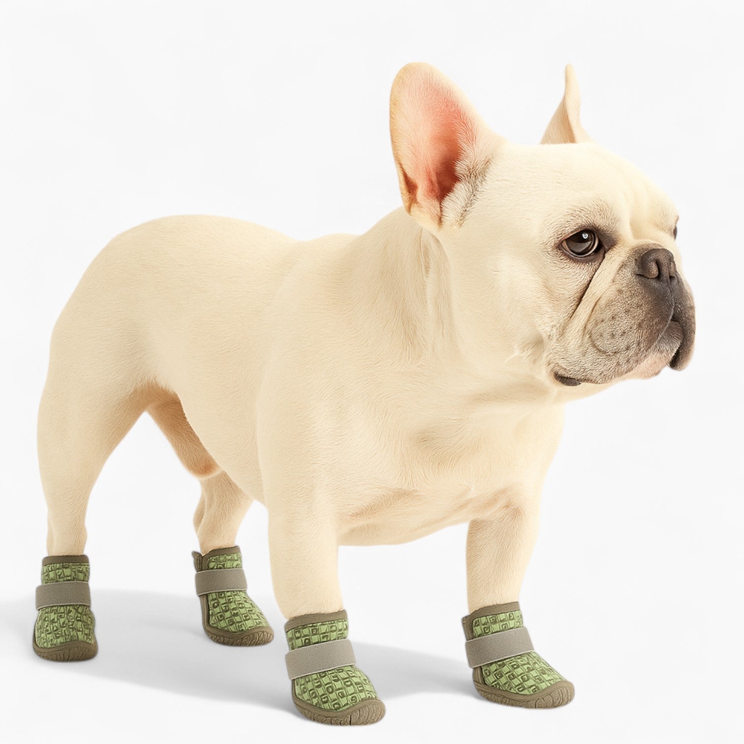 Flexpaw Breathable Ankle Booties for Frenchie Enthusiasts-fadou