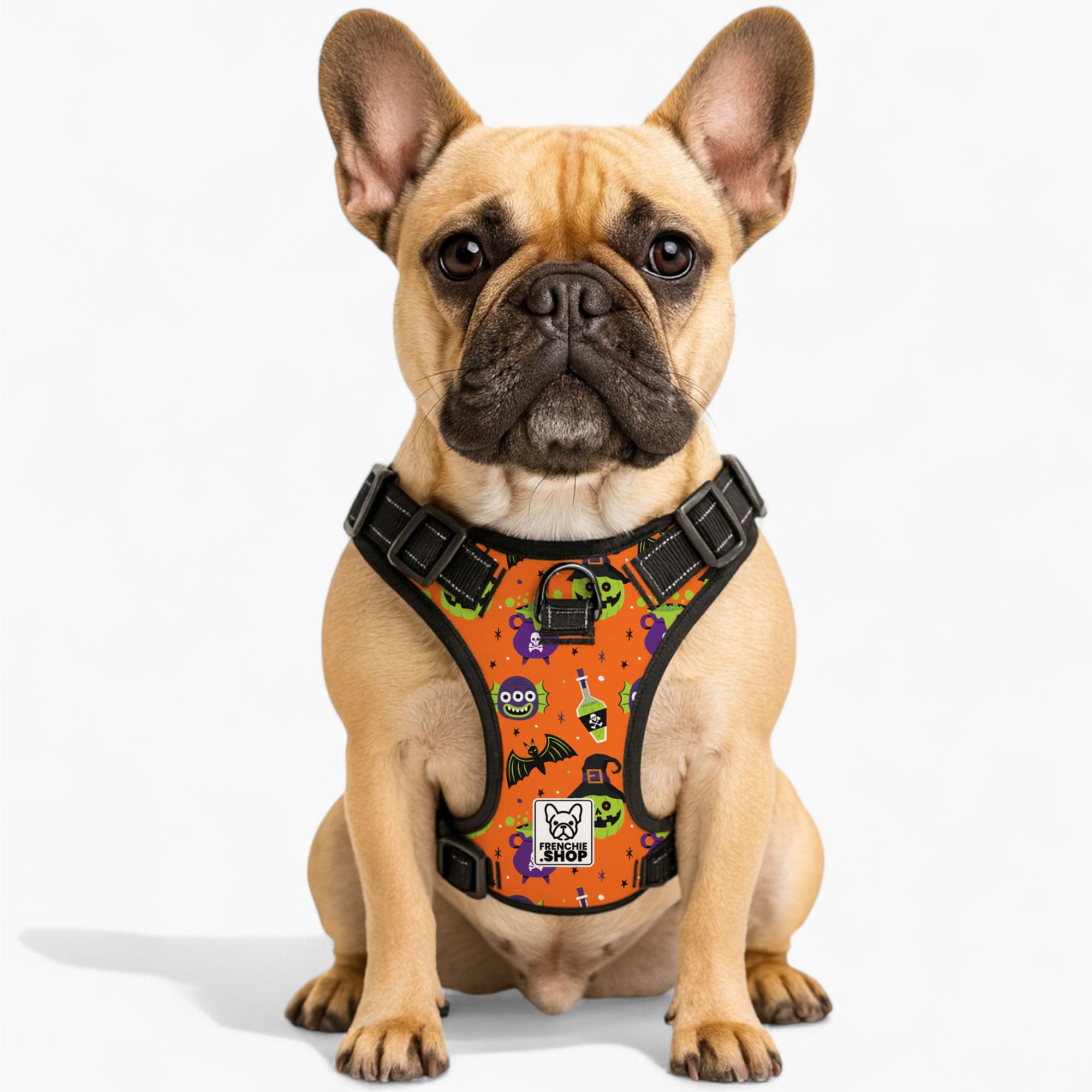 French Bulldog No-Pull Walking Harness for Outdoor Adventures-fadou