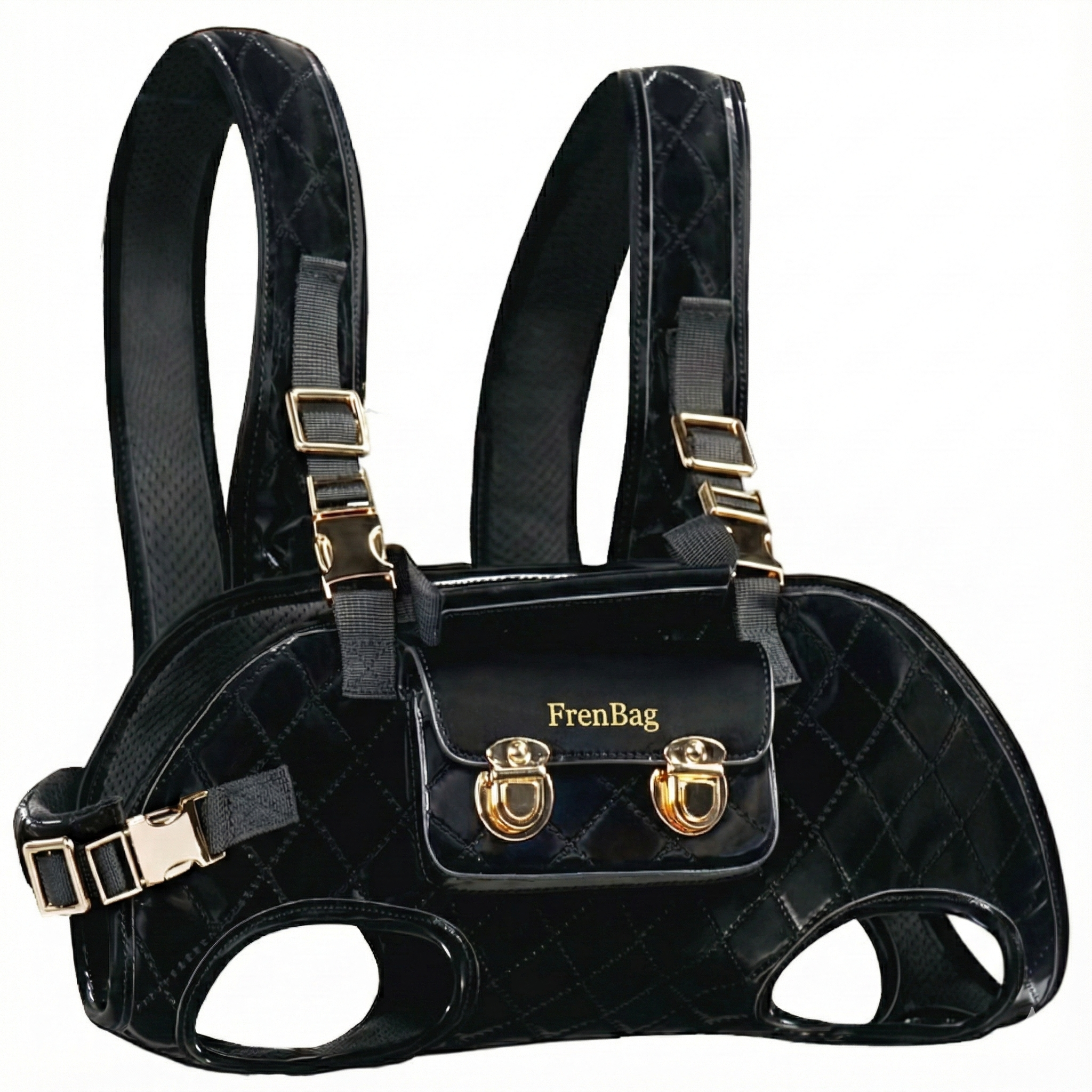 French Bulldog Breathable Travel Sling for Training Sessions-fadou