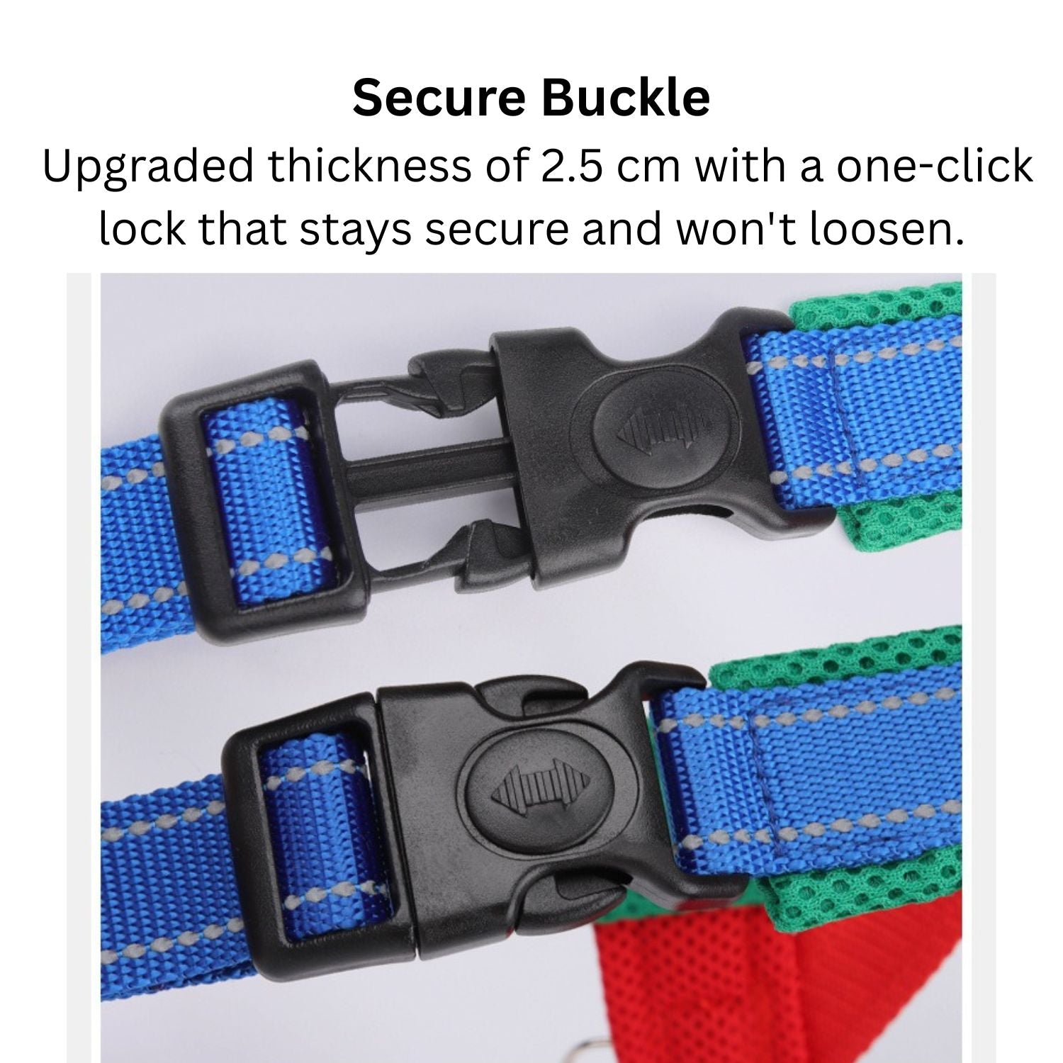 FrenFit No-Pull Walking Harness for Brachycephalic Dogs-fadou