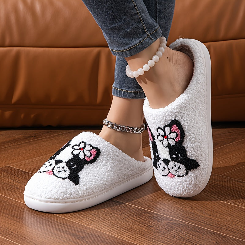 French Bulldog Adorable Cozy Slippers for Everyday Wear-fadou