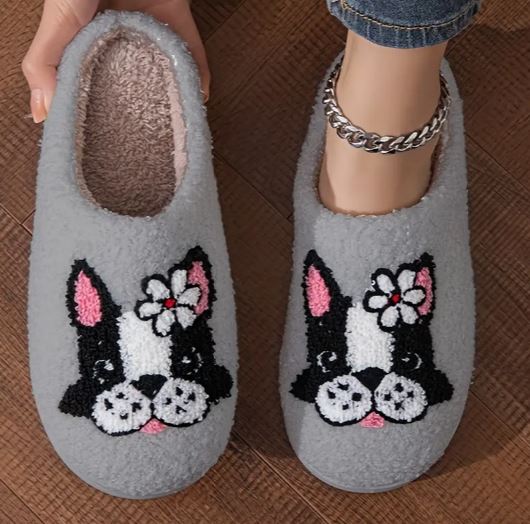 French Bulldog Adorable Cozy Slippers for Everyday Wear-fadou