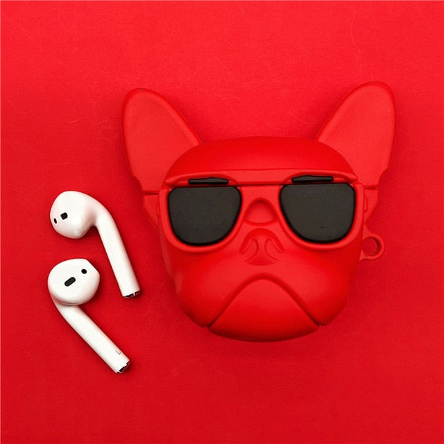 French Bulldog AirPod Cases for Travel Comfort and Safety-fadou