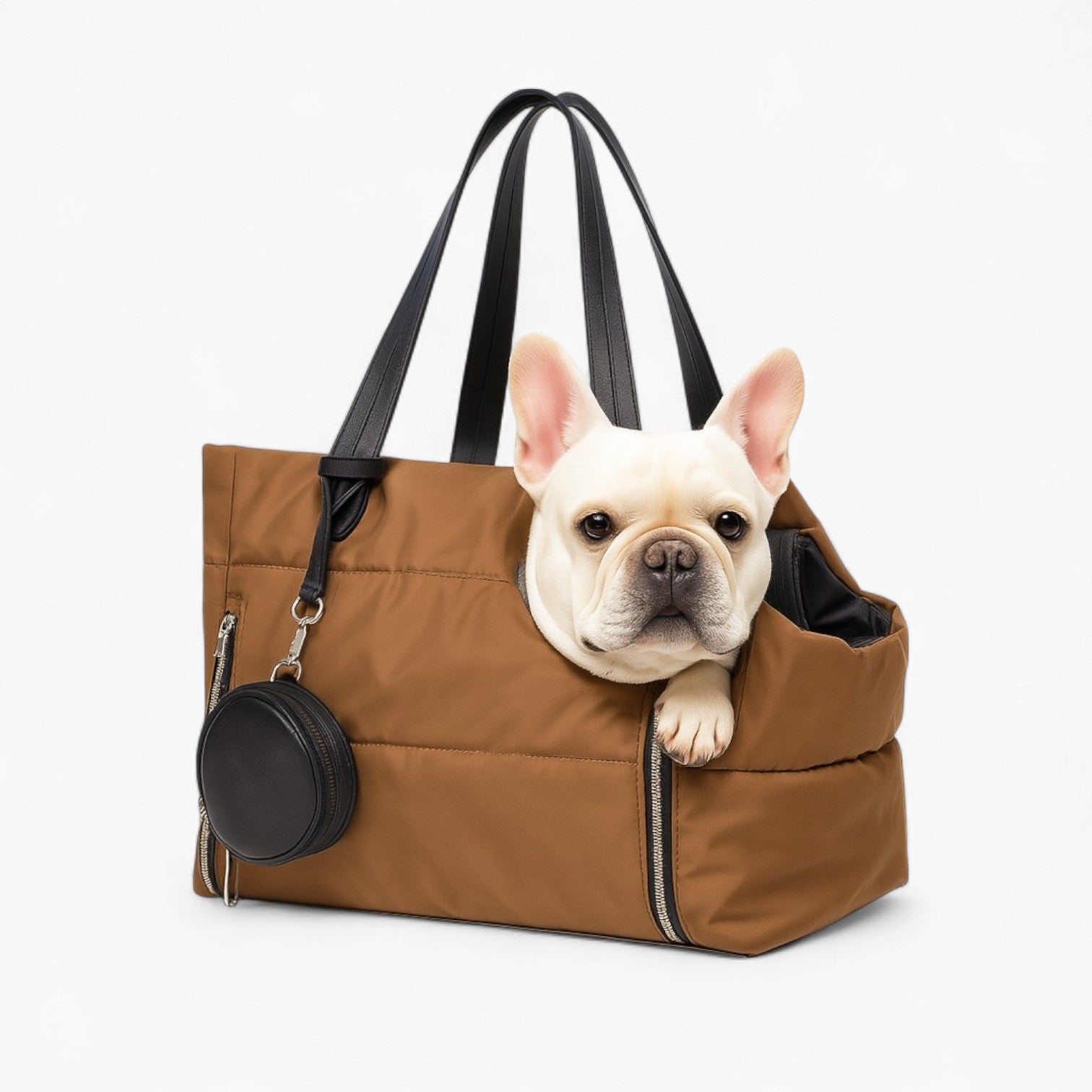 FrenCarrier Frenchie Dog Transport for Brachycephalic Dogs-fadou