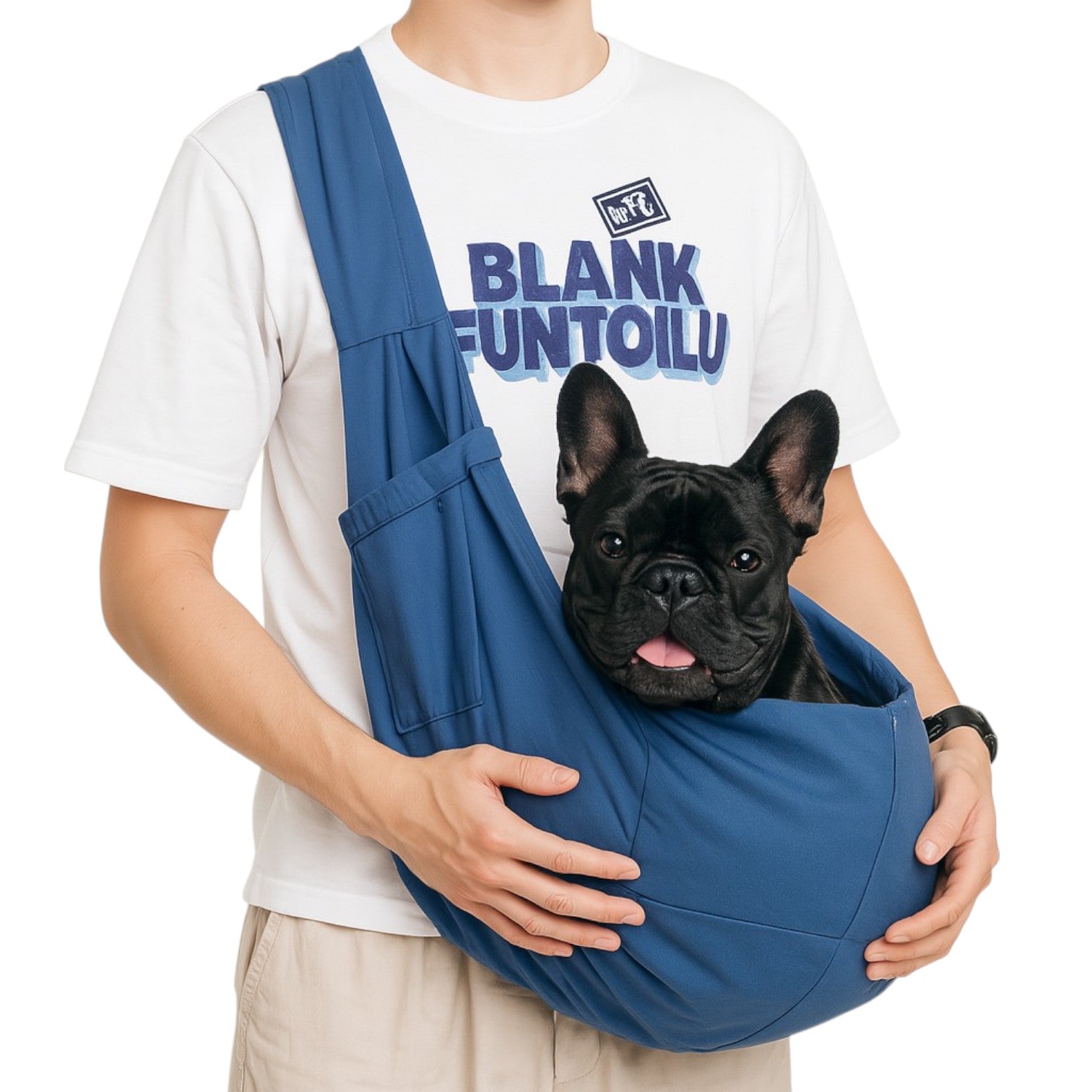 Frenbag French Bulldog Pup Carrier for Training Sessions-fadou