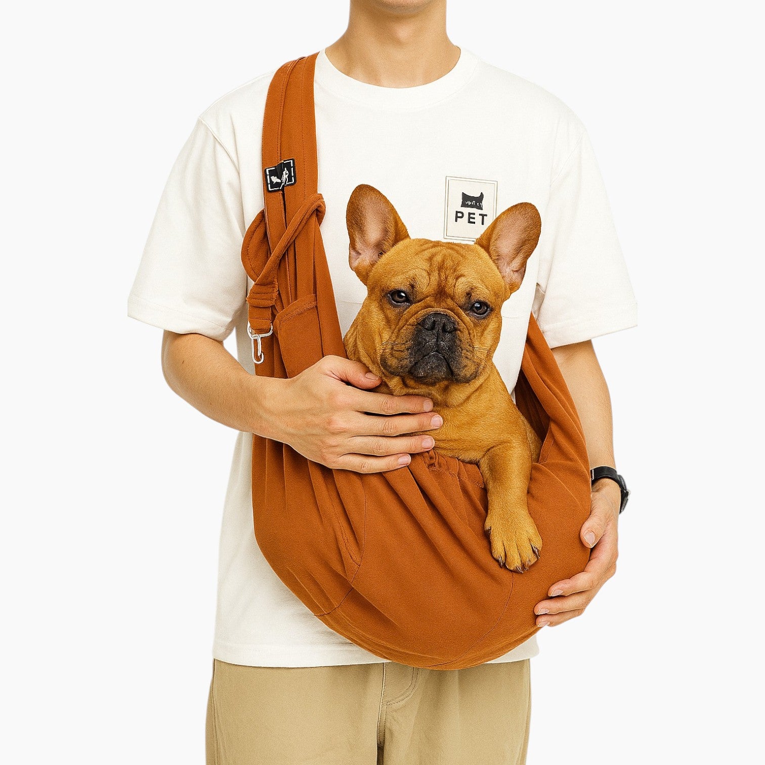 Frenbag French Bulldog Pup Carrier for Training Sessions-fadou