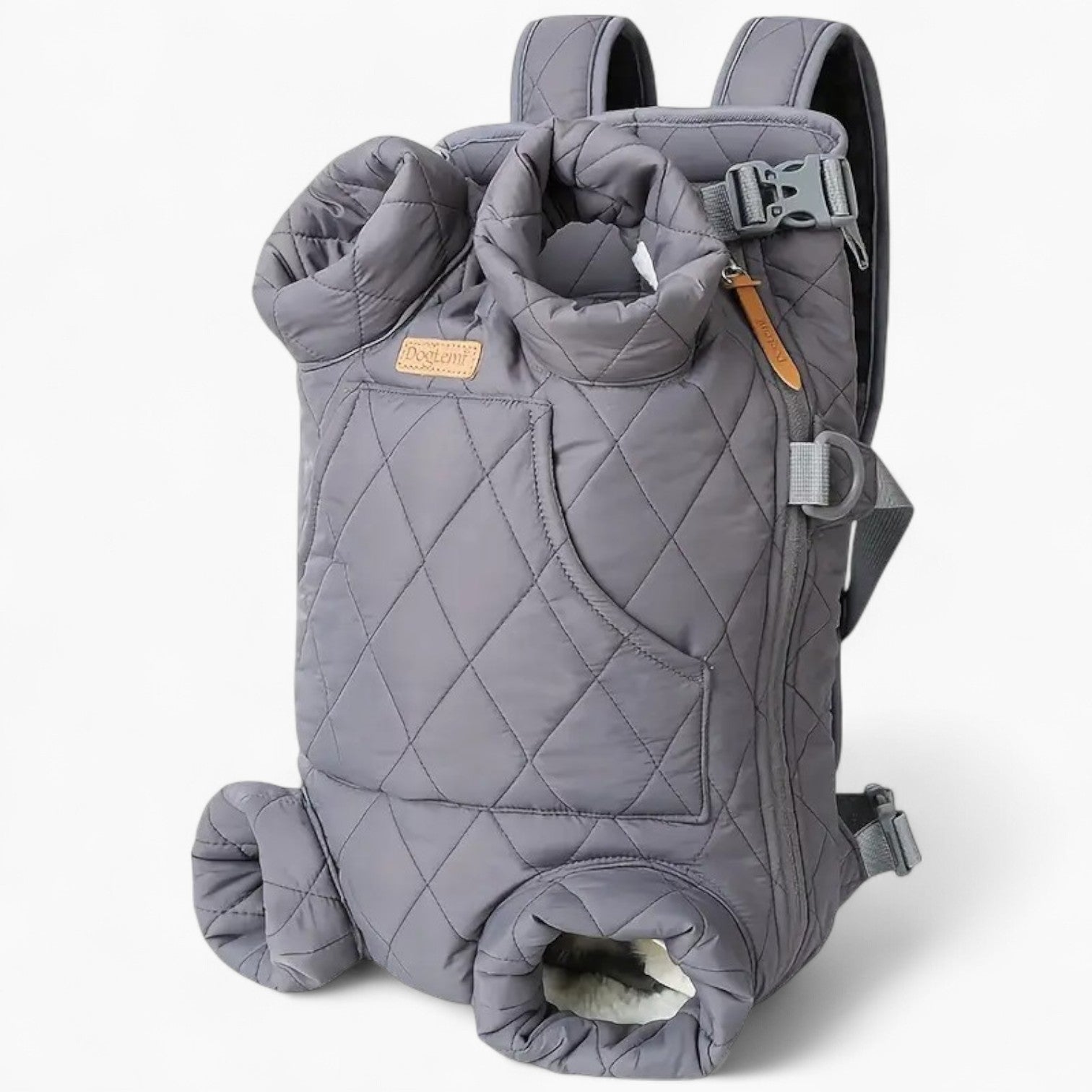 French Bulldog Travel Pet Backpack for Flat-Face Breeds-fadou