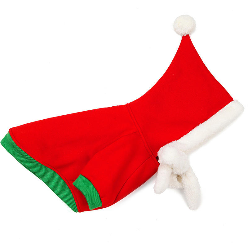 French Bulldog Christmas Party Outfit for Travel Comfort-fadou