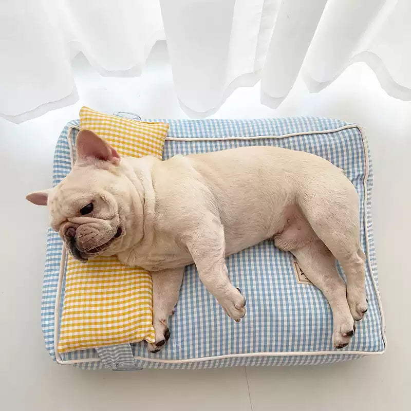 French Bulldog Washable Dog Lounger for French Bulldogs-fadou