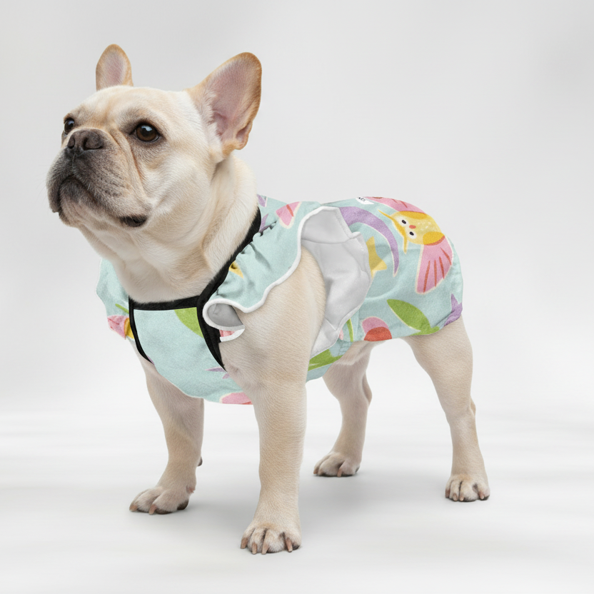 Suki - French Bulldog Dresses for Females for Playtime Fun-fadou
