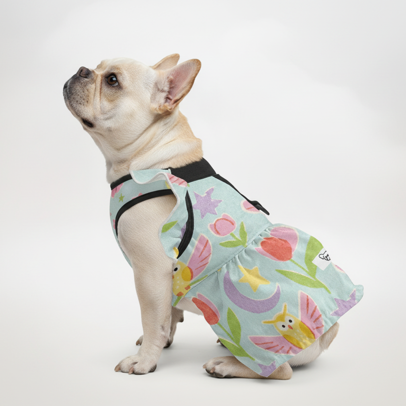 Suki - French Bulldog Dresses for Females for Playtime Fun-fadou