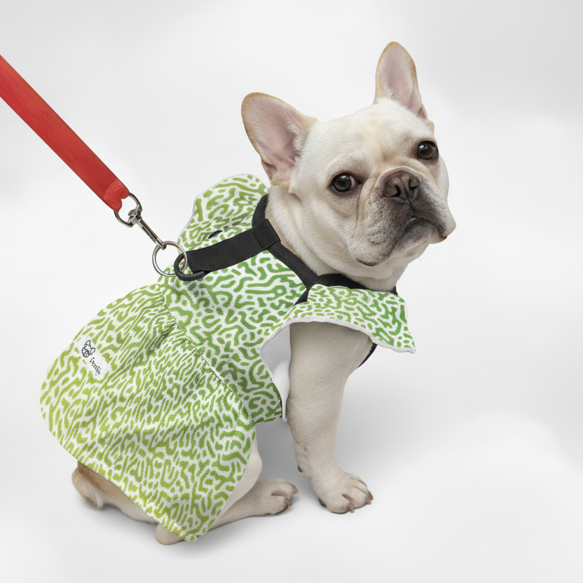 Opal French Bulldog Summer Dress for Brachycephalic Dogs-fadou