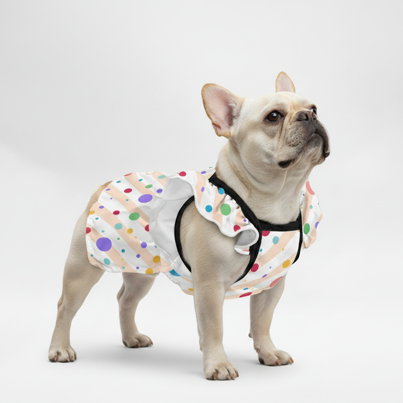 Zeoy - French Bulldog Dresses for Females for Outdoor Adventures-fadou
