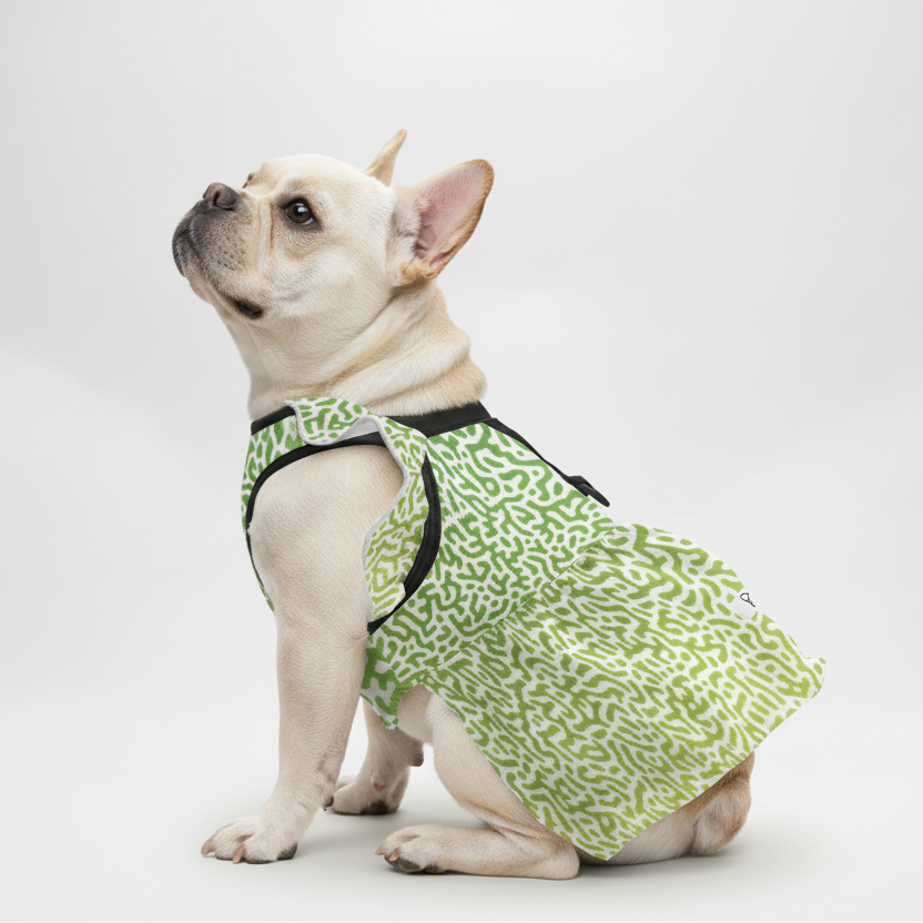 Opal French Bulldog Summer Dress for Brachycephalic Dogs-fadou