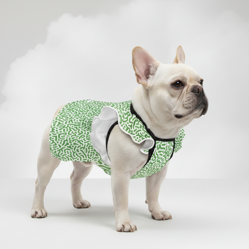 Opal French Bulldog Summer Dress for Brachycephalic Dogs-fadou