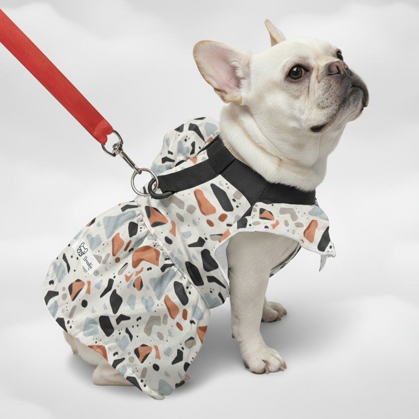 Tilly French Bulldog Summer Dress for Brachycephalic Dogs-fadou