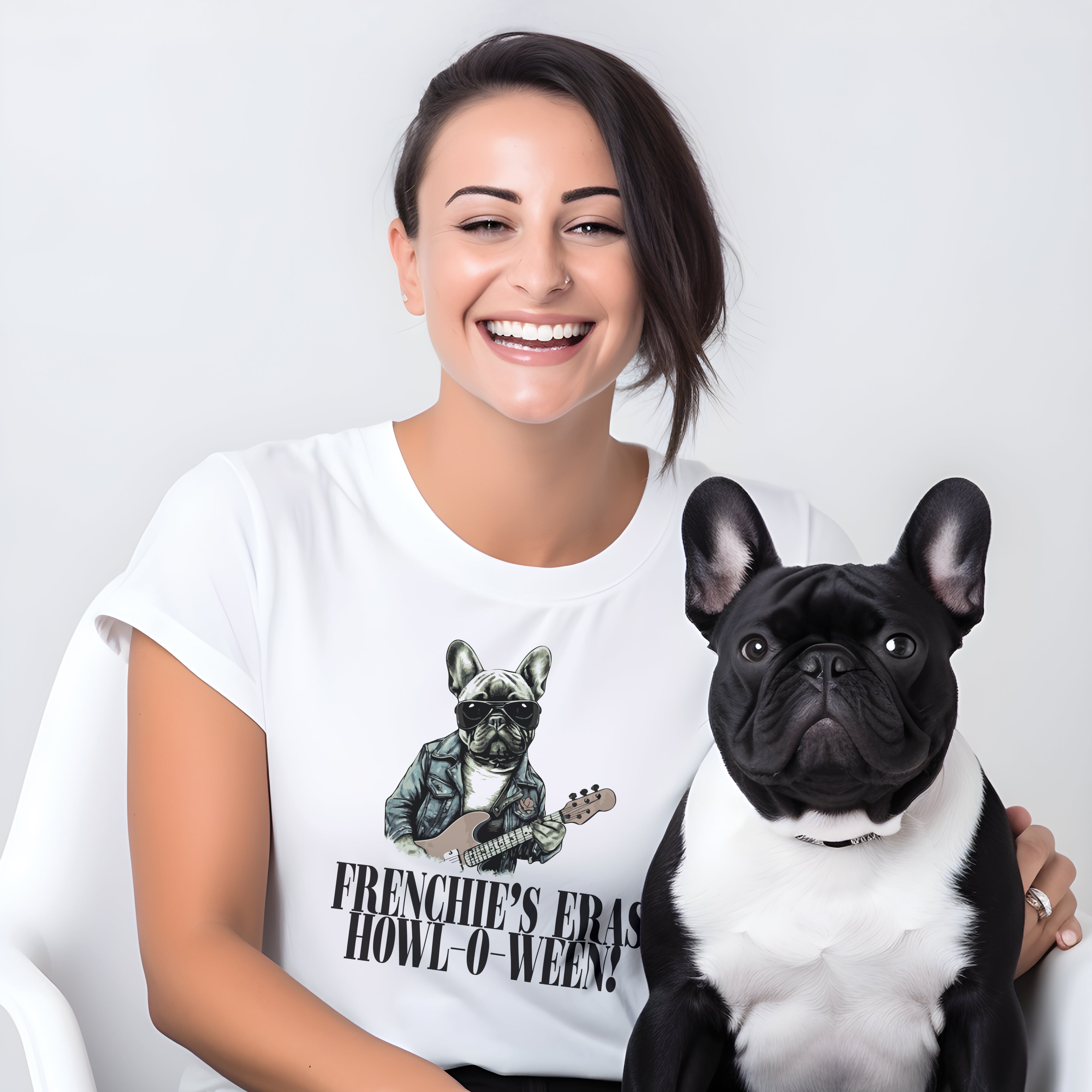 French Bulldog Halloween Unisex Shirt for Everyday Wear-fadou