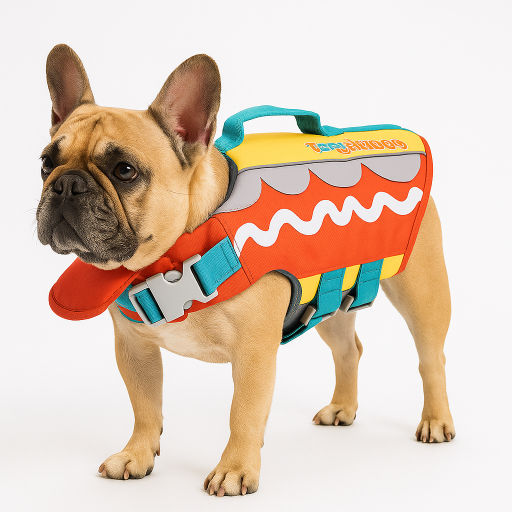 French Bulldog Anti-Choke Winter Jacket for Stocky Dogs-fadou