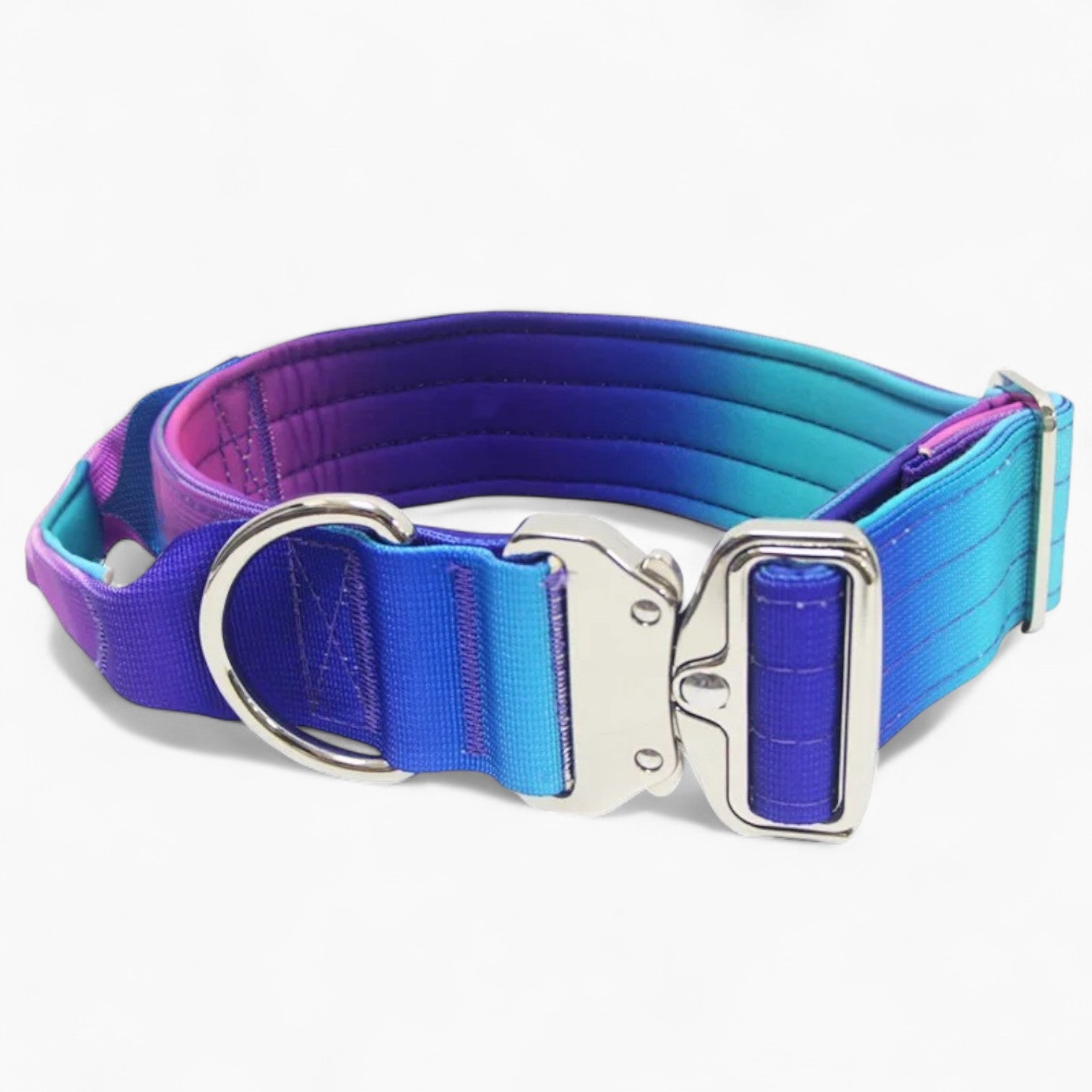 French Bulldog Tactical Adjustable Collar for Brachycephalic Dogs-fadou