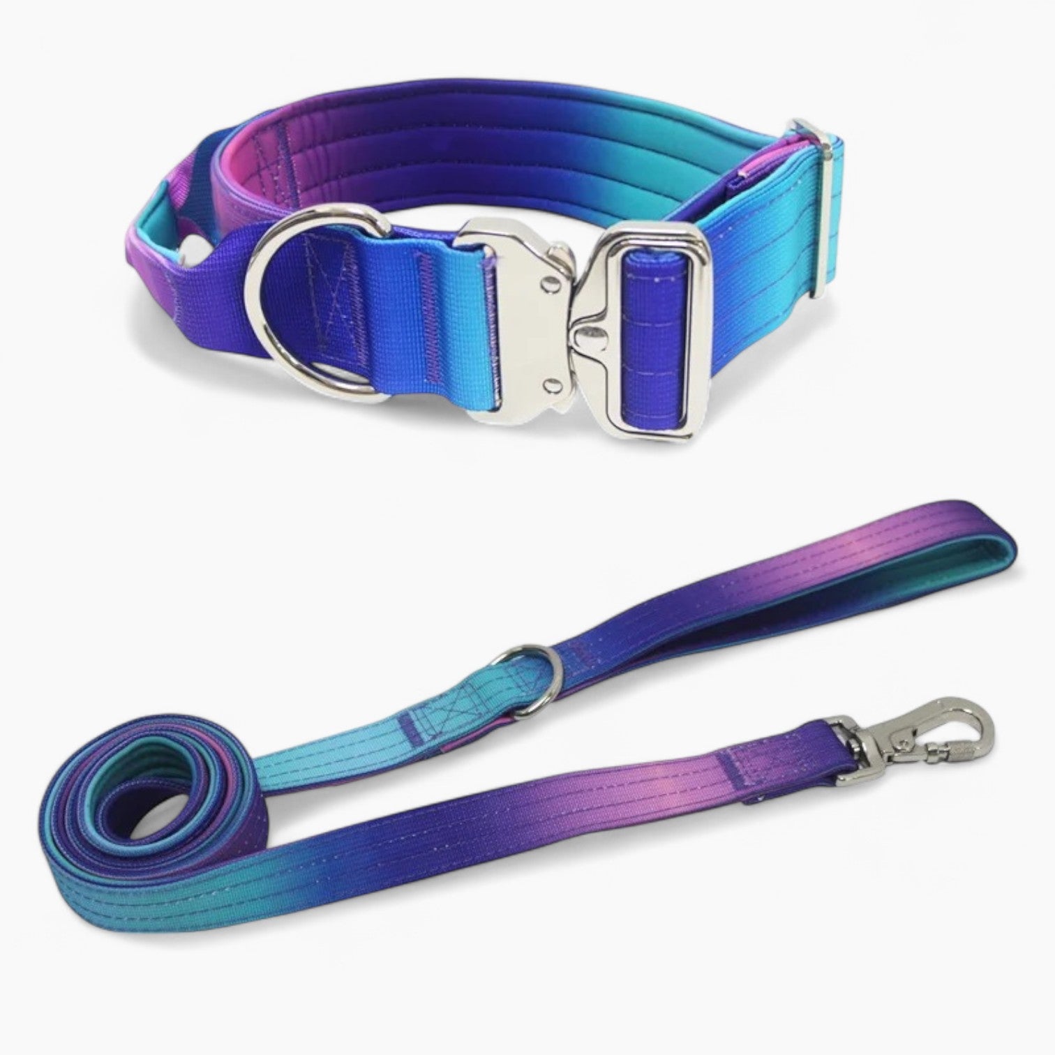 French Bulldog Tactical Adjustable Collar for Brachycephalic Dogs-fadou