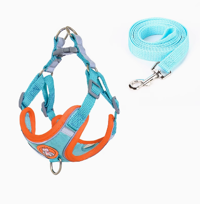 French Bulldog Adjustable No-Pull Vest for Outdoor Adventures-fadou