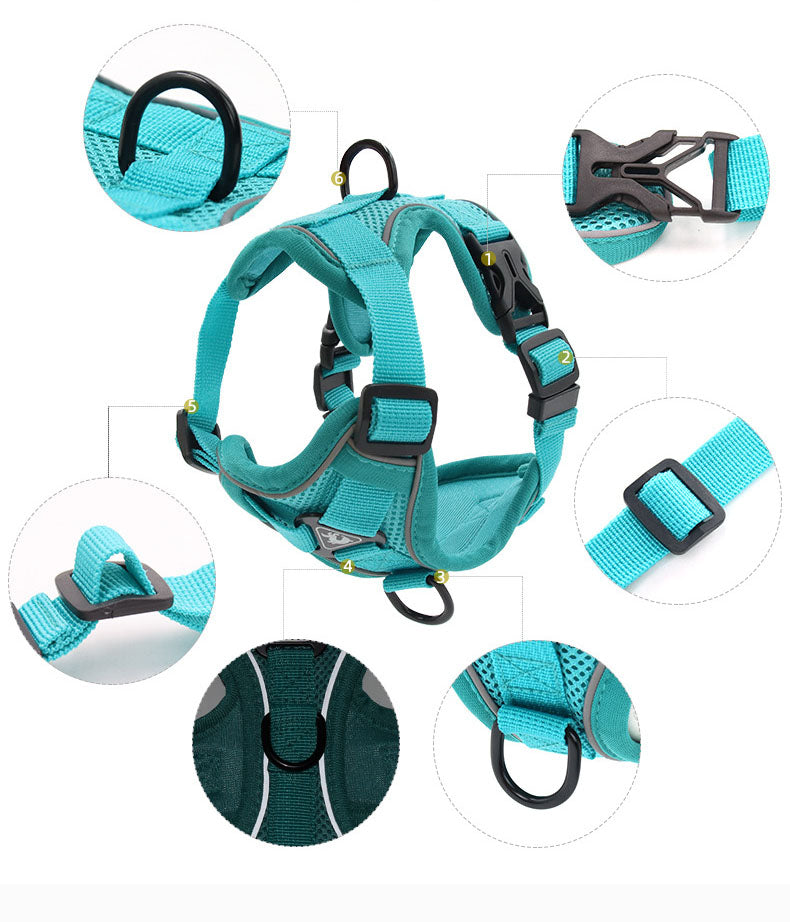 Reluxy™ -french Bulldog Harness Leash Set for Daily Walks-fadou
