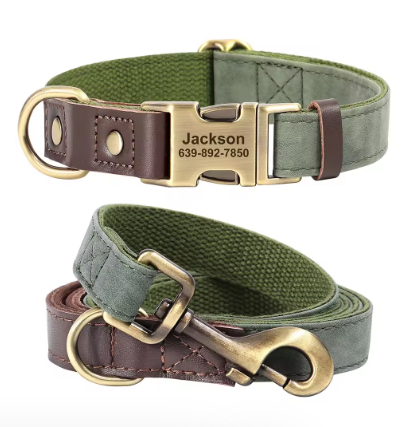 Personalized Adjustable Adjustable Collar for Flat-Face Breeds-fadou