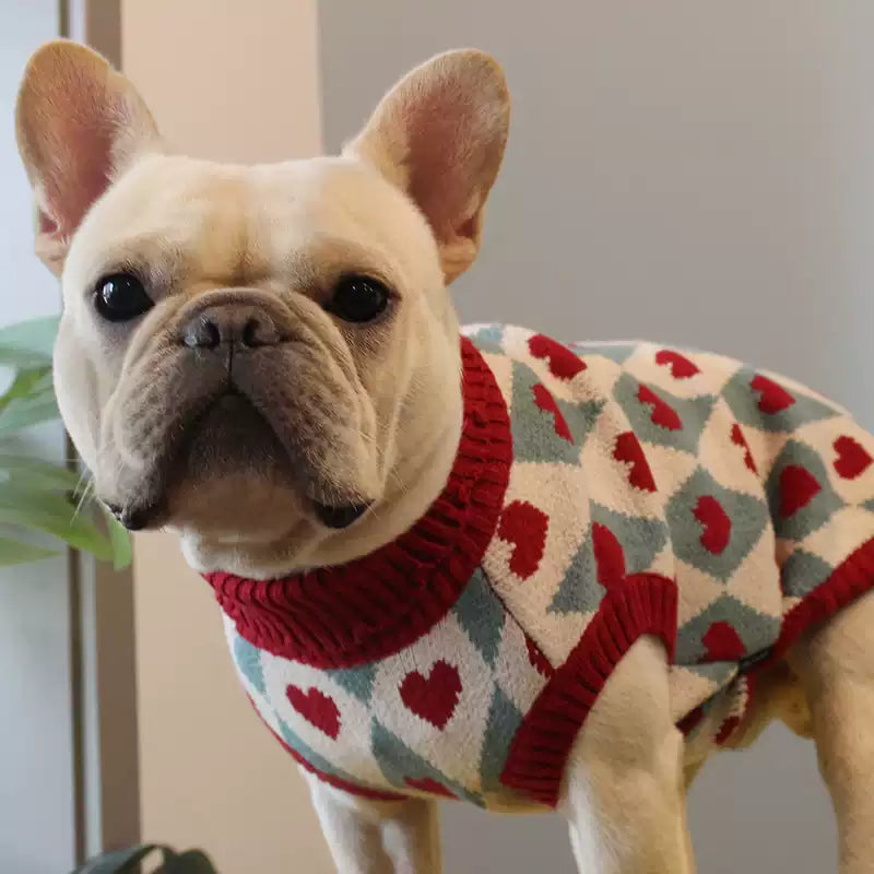 French Bulldog Soft Pet Sweatshirt for Short-Nosed Dogs-fadou