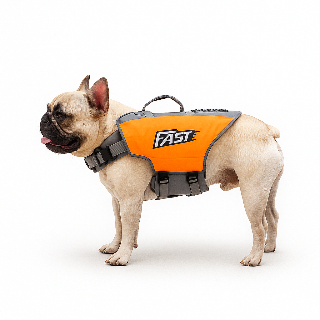 French Bulldog Adjustable Warm Outerwear for Stocky Dogs-fadou