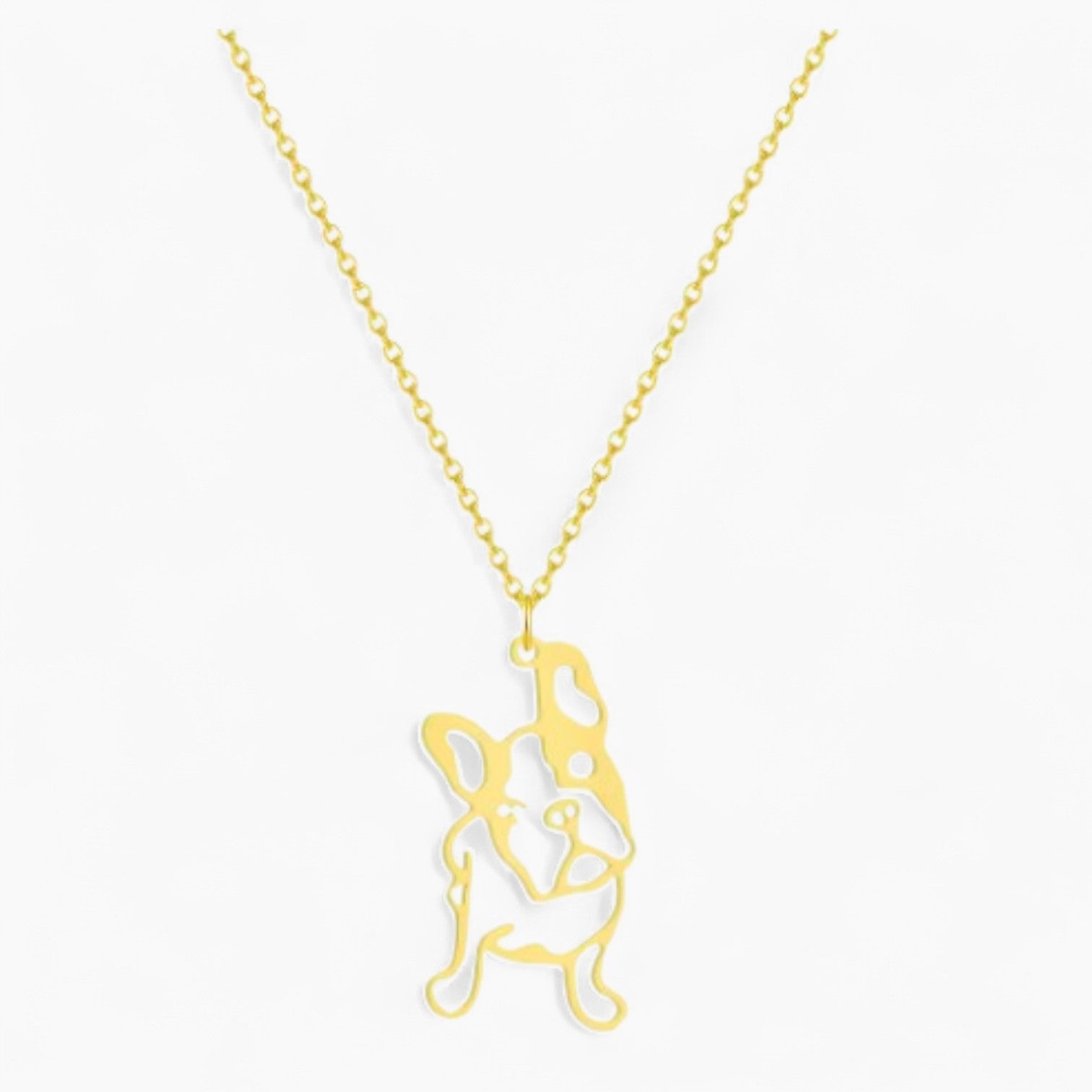 Pawlace French Bulldog Pet Lover Jewelry for Everyday Wear-fadou