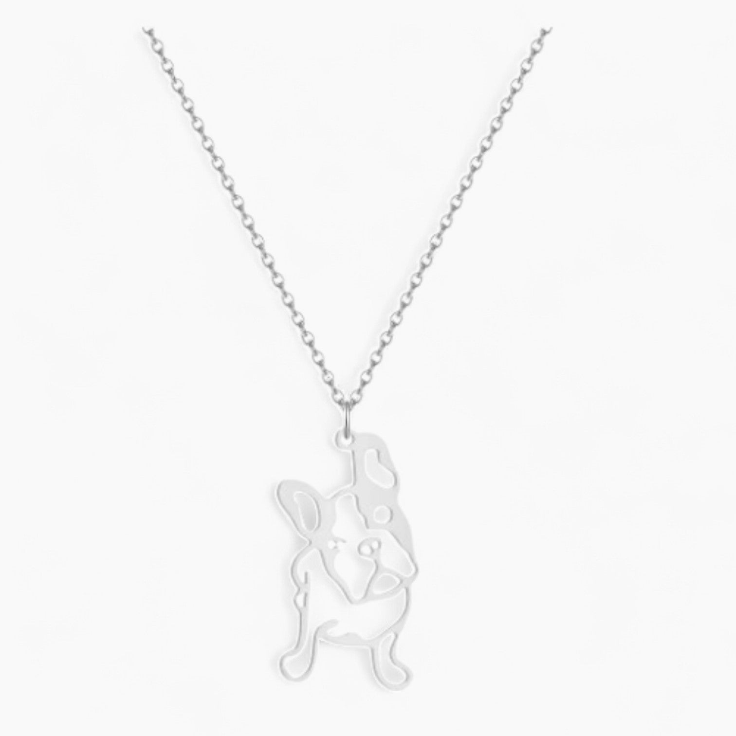 Pawlace French Bulldog Pet Lover Jewelry for Everyday Wear-fadou