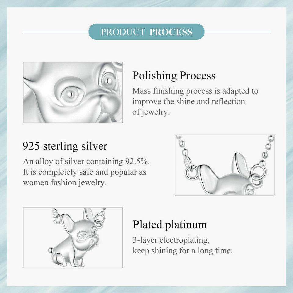 French Bulldog Cute Pet Lover Jewelry for Dog Park Days-fadou
