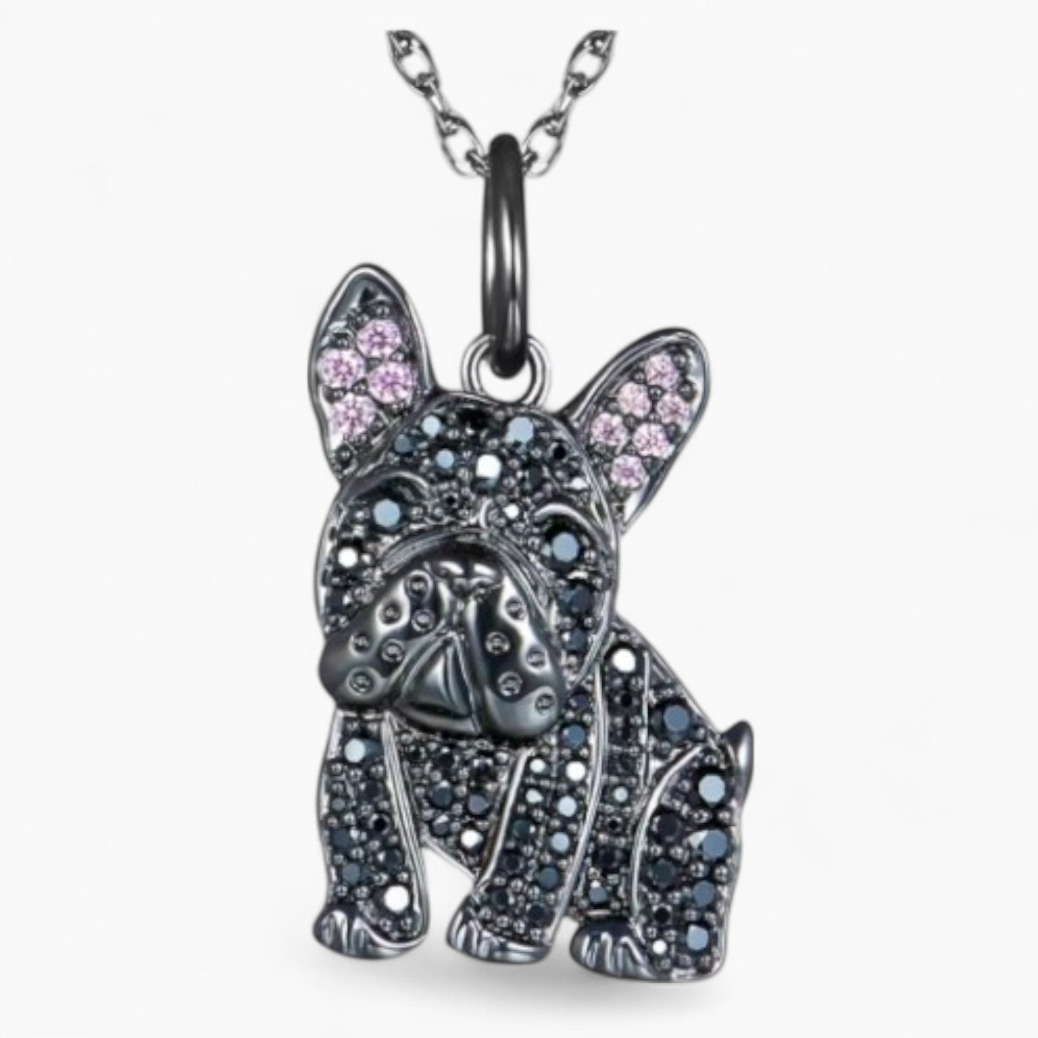 French Bulldog Cute Beaded Bracelet for Frenchie Enthusiasts-fadou