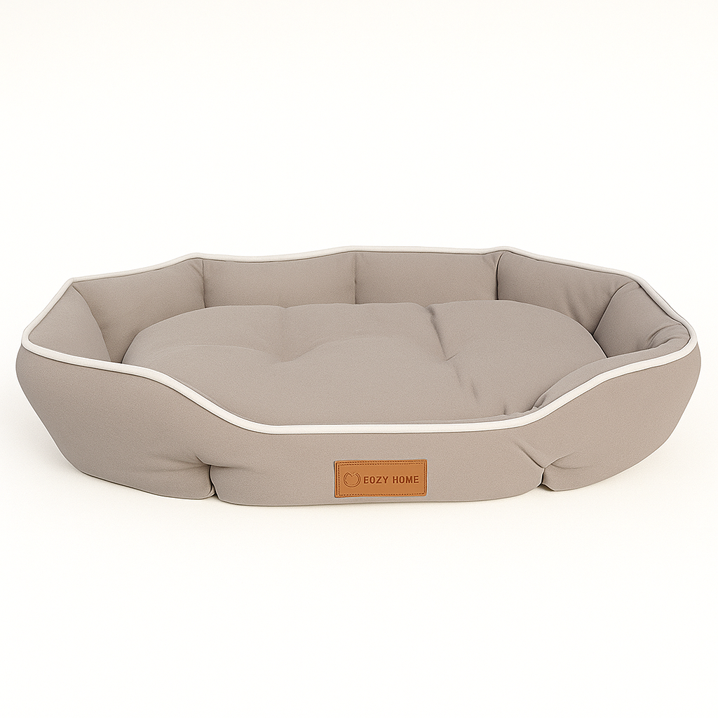French Bulldog Plush Dog Lounger for Outdoor Adventures-fadou