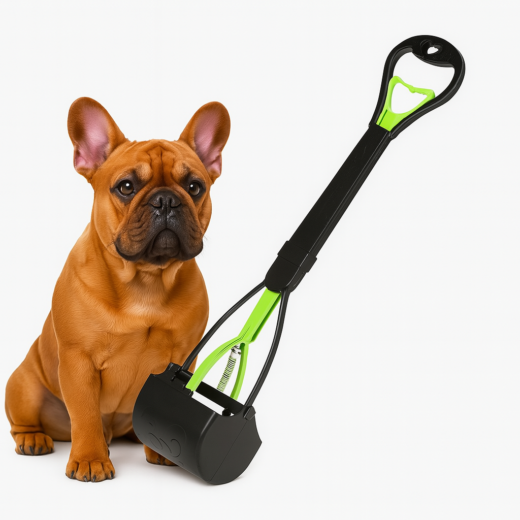 PawScooper French Bulldog Pooper Scooper for Travel Comfort-fadou
