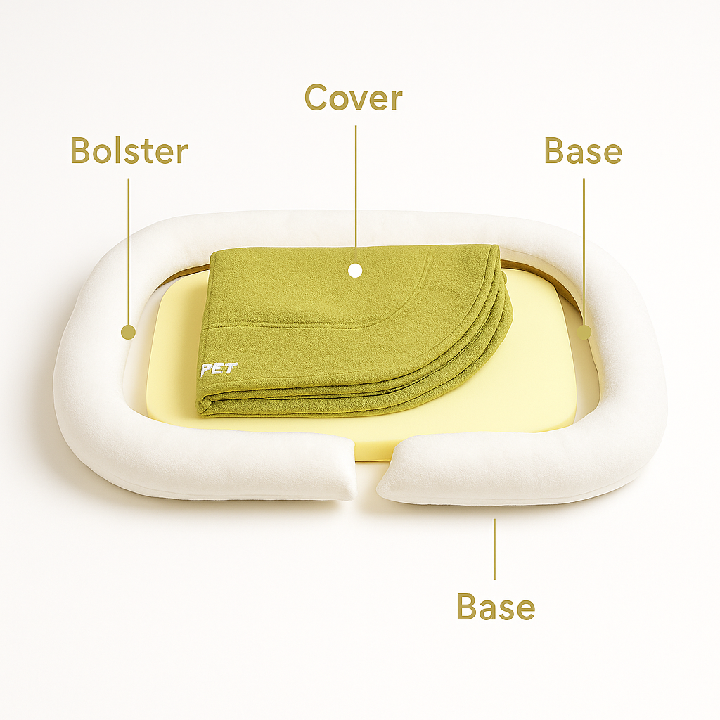 Comfuria French Bulldog Sleep Nest for Training Sessions-fadou