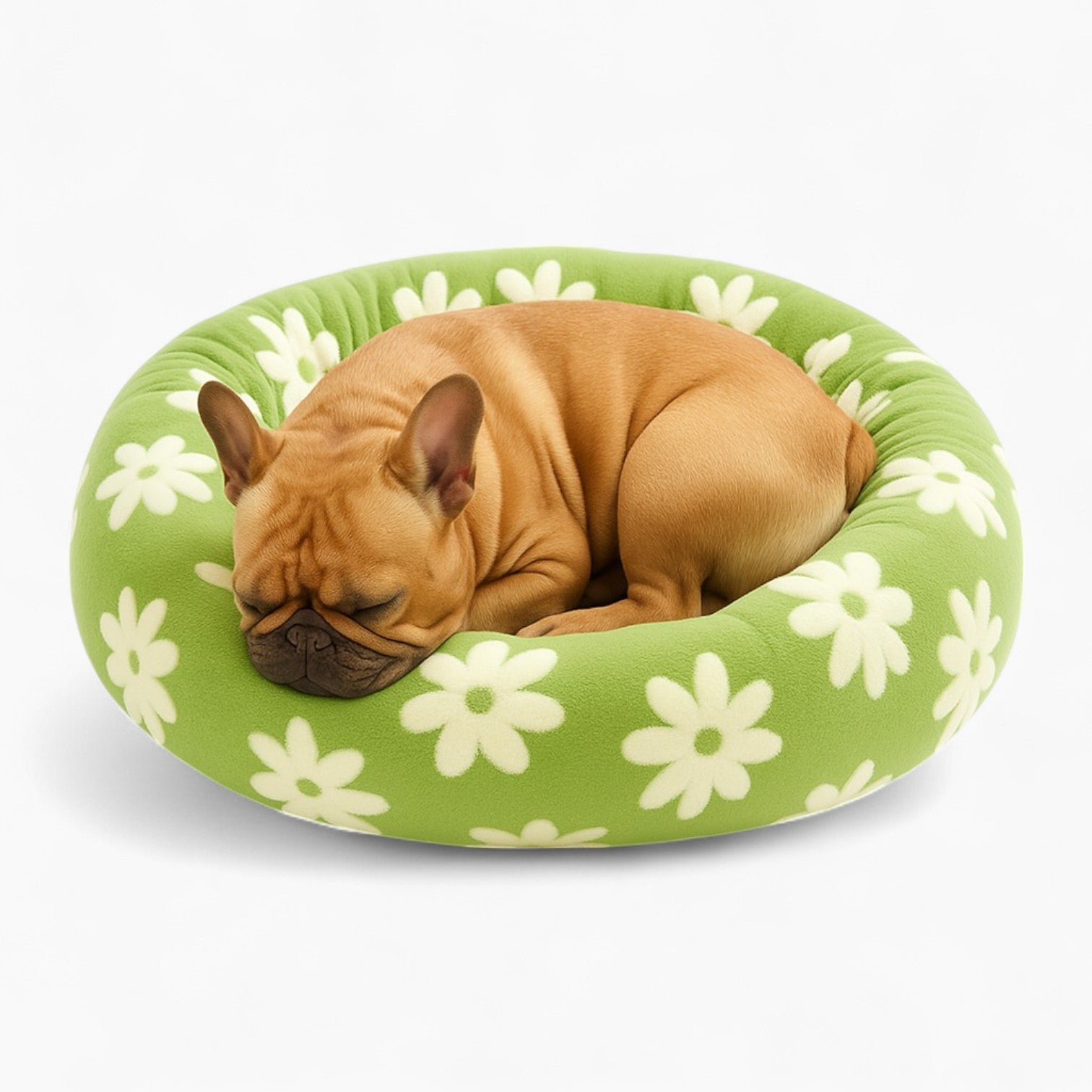 French Bulldog Plush Cozy Sofa Bed for Training Sessions-fadou