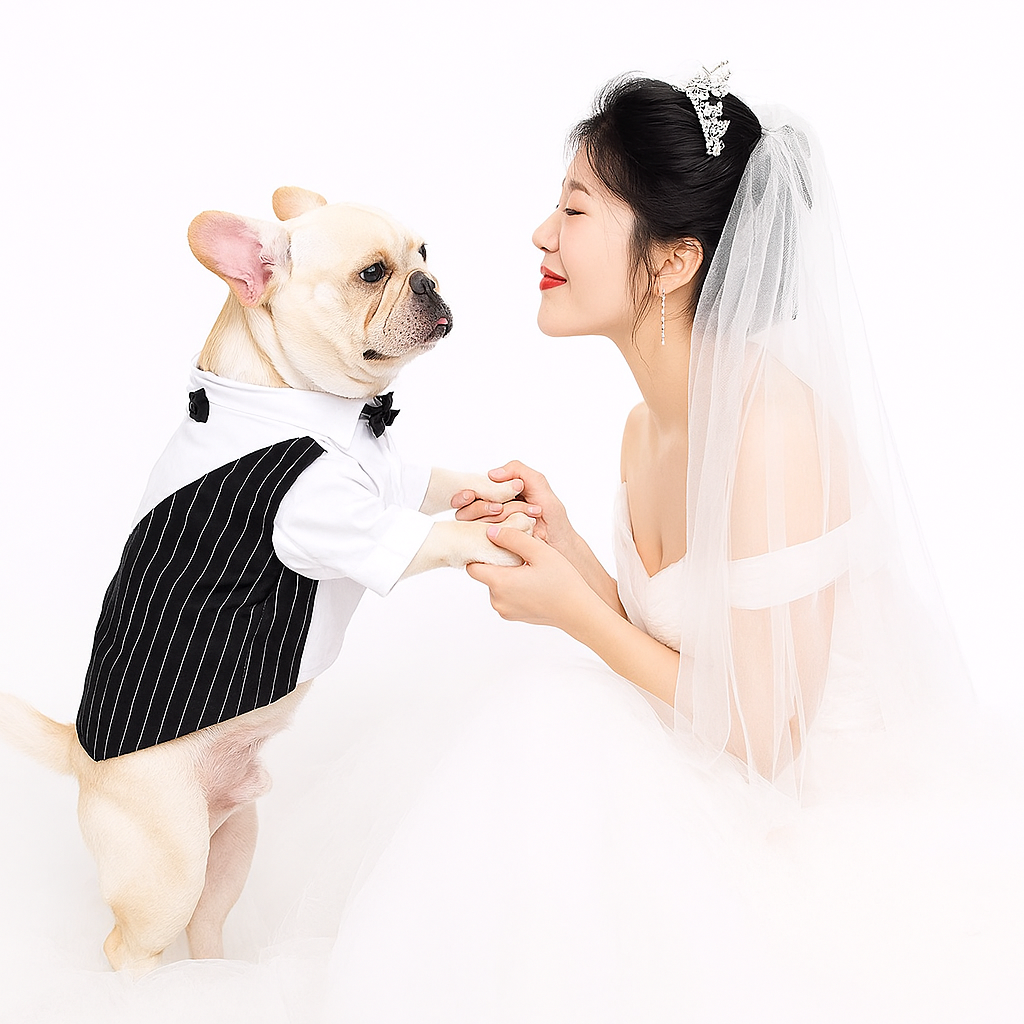 Bowgan French Bulldog Halloween Cosplay for Travel Comfort-fadou