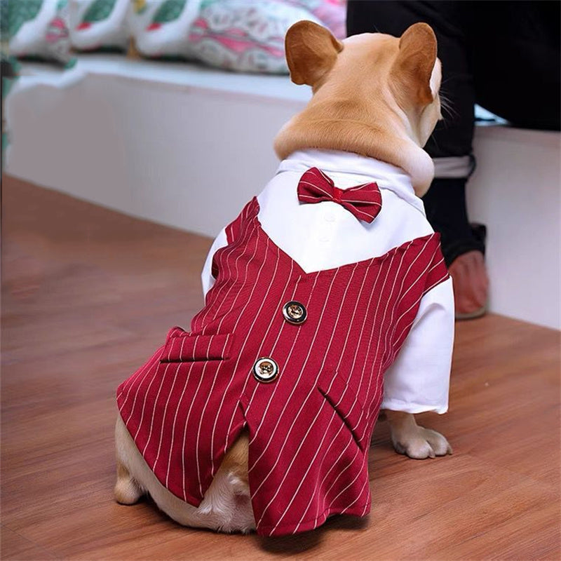 Bowgan French Bulldog Halloween Cosplay for Travel Comfort-fadou