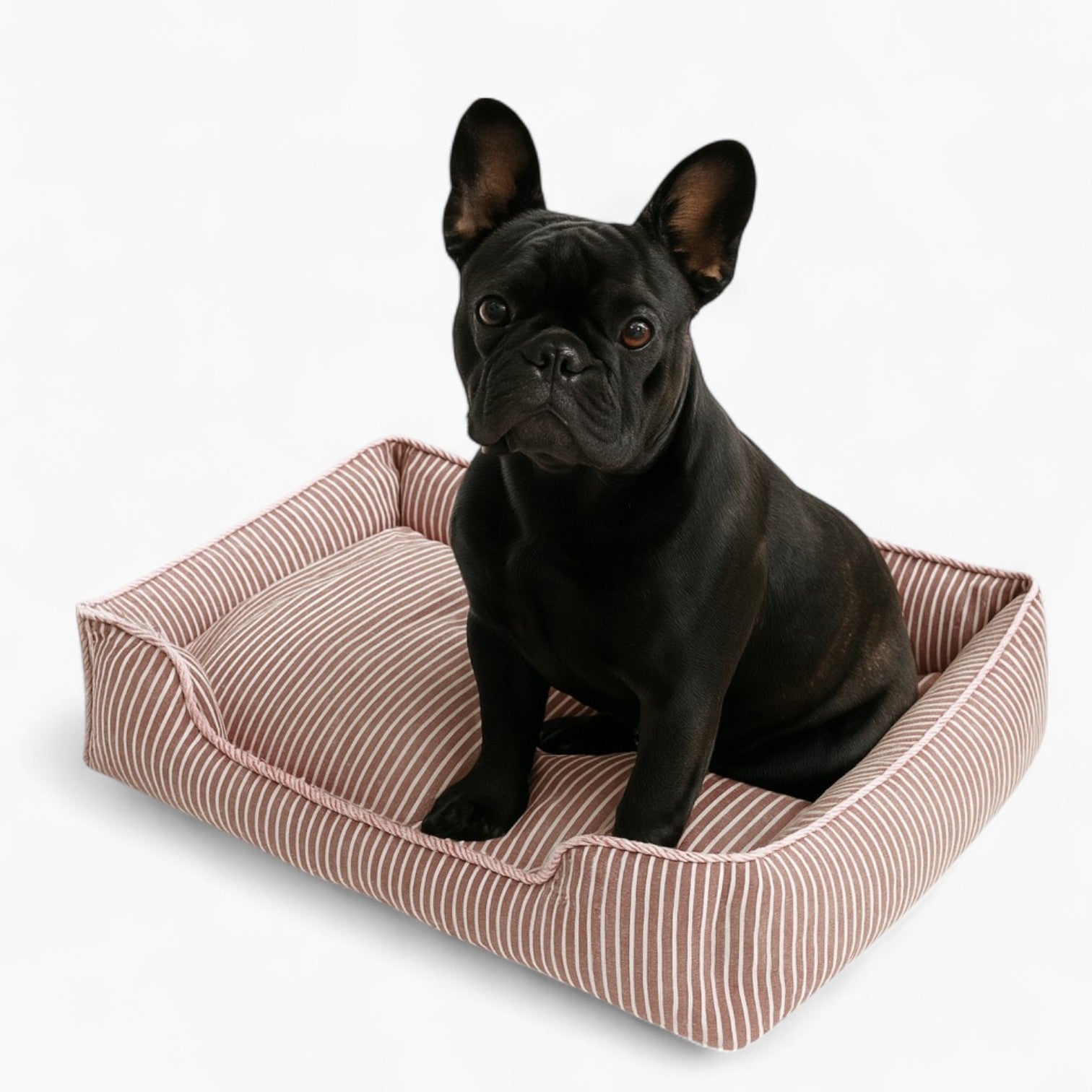 French Bulldog Washable Dog Lounger for Flat-Face Breeds-fadou