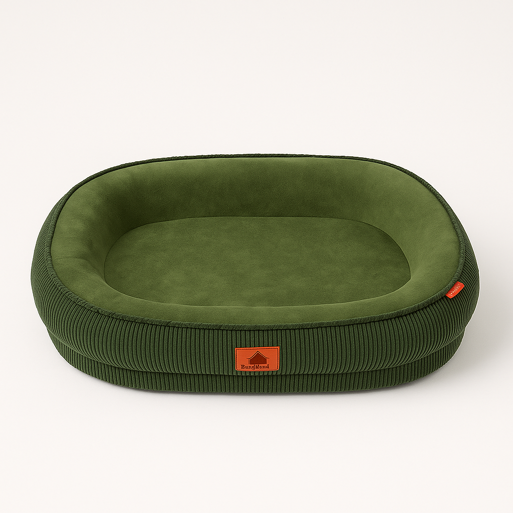 French Bulldog Cozy Dog Lounger for Brachycephalic Dogs-fadou