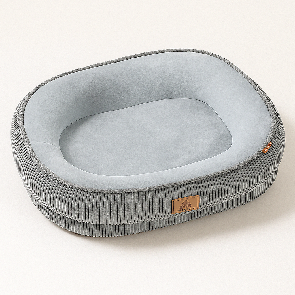 French Bulldog Cozy Dog Lounger for Brachycephalic Dogs-fadou