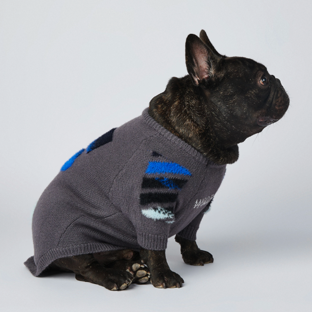 Frenchup™ - Frenchie Woof Winter Sweater for Frenchie Enthusiasts-fadou