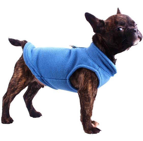 French Bulldog Fleece Warm Knitwear for Training Sessions-fadou