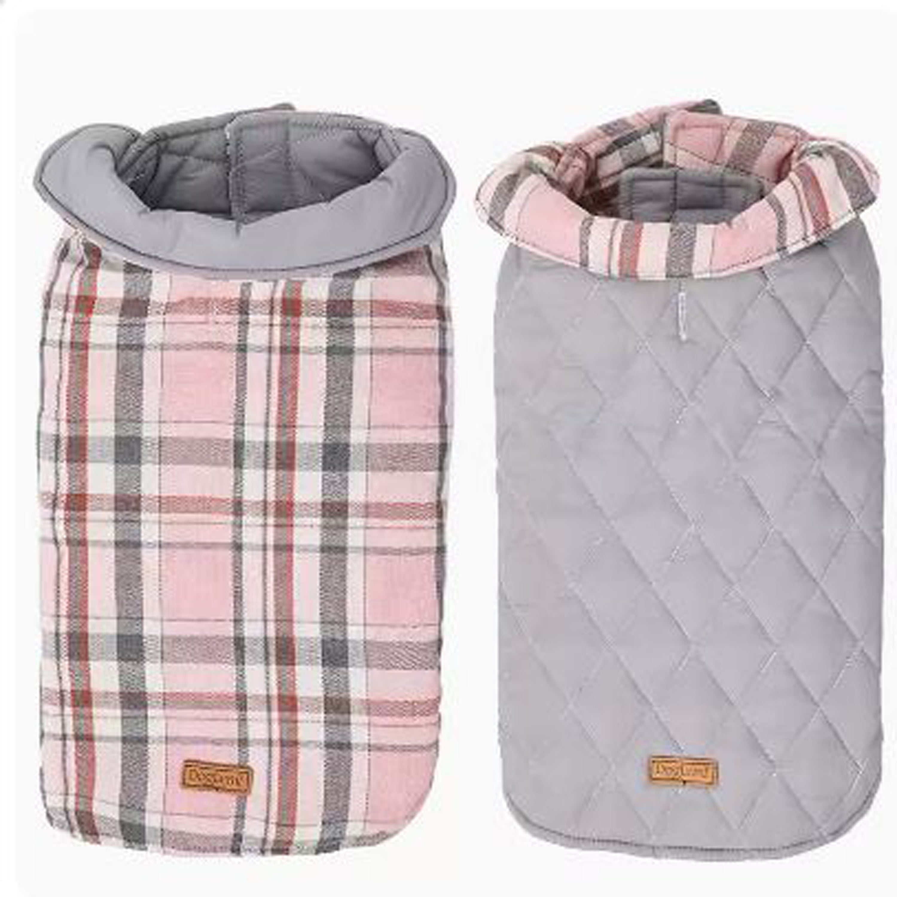 PlaidPup Warm and Stylish Frenchie Plaid Vest for Dog Lovers and Owners-fadou