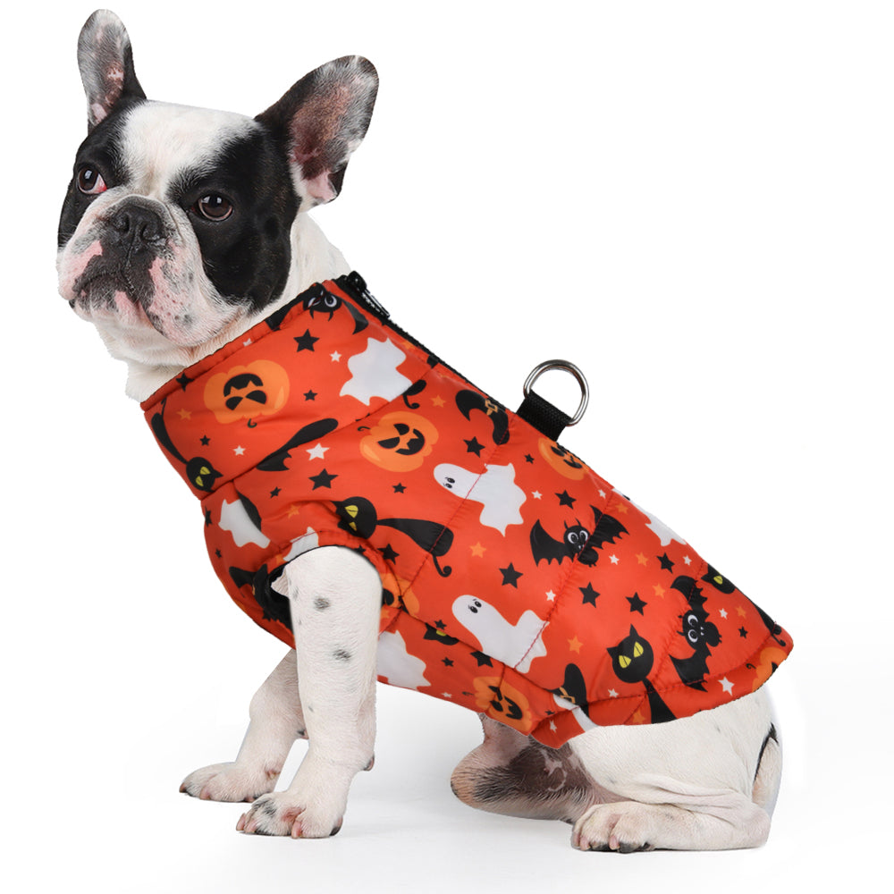 French Bulldog Cozy Winter Jacket for Brachycephalic Dogs-fadou
