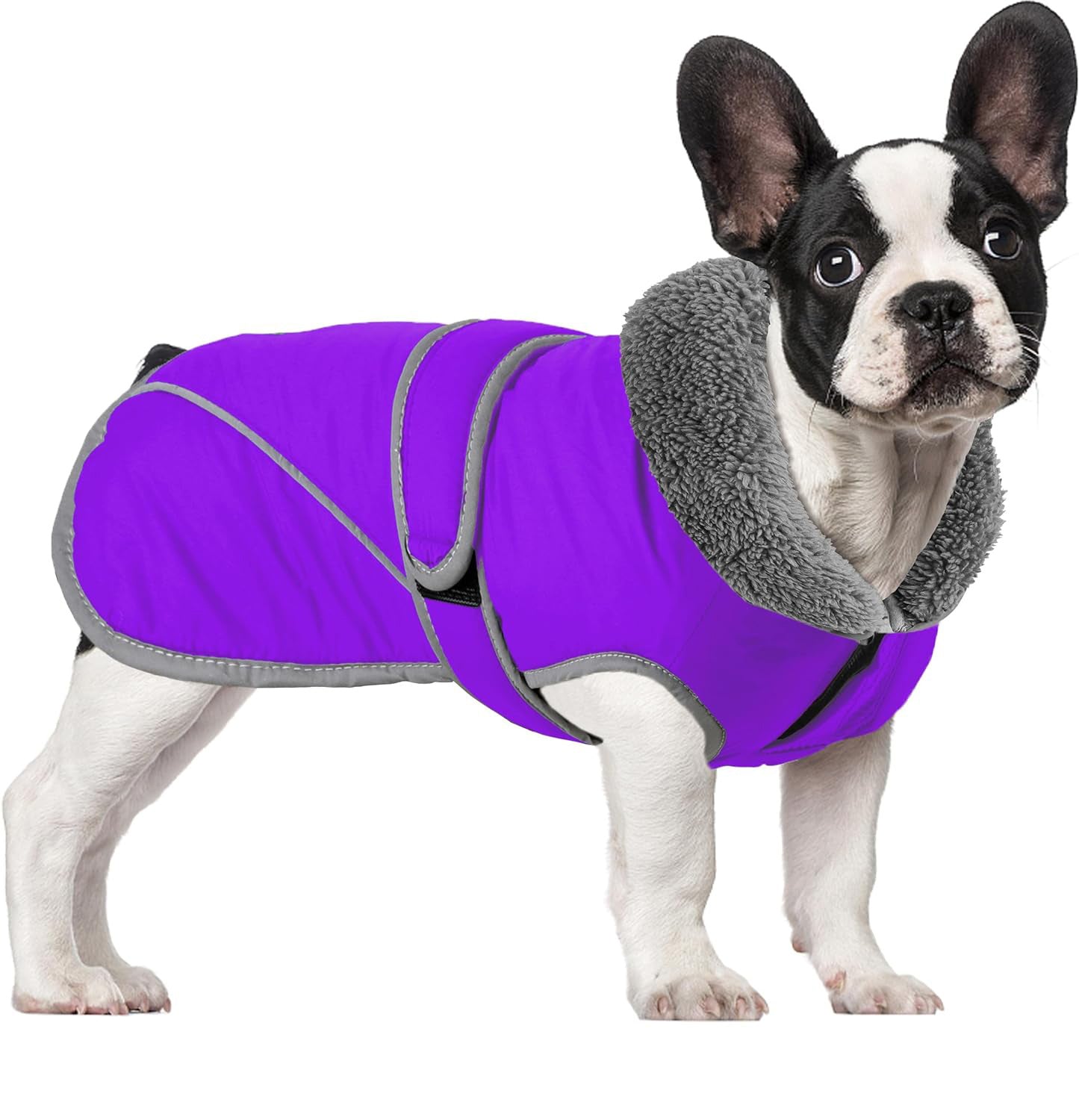 French Bulldog Warm Outerwear for Flat-Face Breeds Gifts-fadou